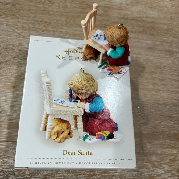 Vintage 2006 Hallmark Keepsake Dear Santa Christmas Ornament, Crayola Crayons - Picture 4 of 6